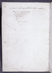 Ex libris, partially erased, of Jacques d'Armagnac