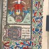 Miniature of Day of Judgement on gold tendril background
