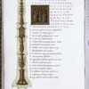 Opening of the Epodon, border design, illuminated initial, rubrics in rustic capital, quire signature