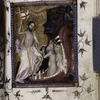 Full-page miniature of Christ in Limbo