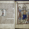 Small and full-page miniatures, initials
