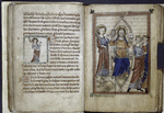 Small and full-page miniatures, initials