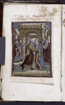 Meeting of Joachim and Anna, inscribed "DANNAE CONCEPTIO SUB AUREA PORTA"
