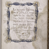 Title page, including date