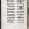 Page of text with initials and catchword