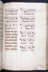 Page of music with text and rubrics
