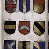 Coats of arms with note of explanation