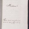 Opening of dedicatory letter
