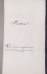 Opening of dedicatory letter