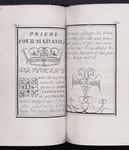 Prayer for Marie Antoinette, the Dauphine, thus dating the manuscript to 1770-4