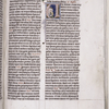 Historiated initial of Mary Magdalene, small initial, rubrics and placemarkers