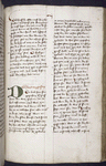 Beginning of St. Augustine's life; initial and placemarkers, rubric