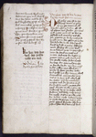 Switch from hand A to hand B. Scribal colophon: "Hie hat das dryt teyl des passionals ein end. Per me Ulrichum.  Im buch de partibus superioribus lindau"