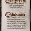 Opening of main text. Rubrics