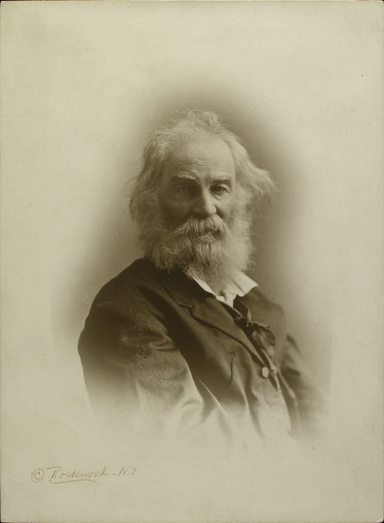 Digital Collections Portrait of Walt Whitman, 1871