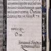 Final page of preface, with date, place and name of scribe