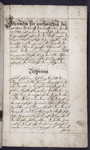 Opening of text, with cursive and decorative script
