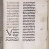 Incipit of text in hand 3, rubric and initials in gold, large black initial