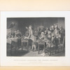 Patrick Henry addressing the Virginia Assembly.