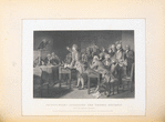 Patrick Henry addressing the Virginia Assembly.