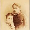 Studio portrait of two young women.