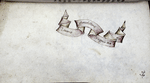 Title page with title set into a scroll