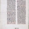 Page of text with initials, rubrics, placemarkers, and catchword.