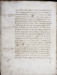 Text with marginal notes and catchword