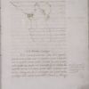 Text with drawing of column and human form; marginal notes