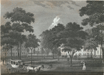 View of the Bowling-Green, Broadway.