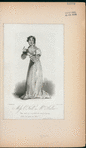 Miss O'Neill as Mrs. Haller [in The stranger].