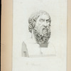 Bust of Homer.
