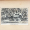 Residence of Abraham Van Nest, Bleeker Street, between Charles and Perry Streets.