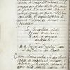 Page of text with catchword, running vertically on inside margin.