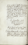 Page of text with catchword, running vertically on inside margin.