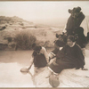 Hopi girls at the well.