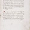 Opening of main text, red initials, red slashes as placemarkers