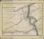 Falls of Niagara and adjacent country.