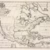 A new map of North America shewing its principal divisions, chief cities, townes, rivers, mountains & c.