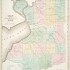 Map of the county of Erie