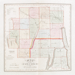 Map of the counties of Ontario & Yates