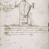 Portrait of Paul IV and his prophecy; commentary in Italian