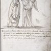 Pro honoratione.  Drawing of qualities desirable in a pope