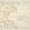 Chart of the Atlantic Ocean, with the British, French, & Spanish settlements in North America and the West Indies