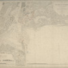 Map of New-York Bay and Harbor and the environs : with colored manuscript additions to show positions of troops and fleets at the Battle of Long Island, 1776
