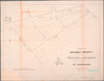 Map of valuable property situated in and adjoining the village of Flushing : (the village line running thro' the property), belonging to Mr. Gansevoort for sale by W. Smart, agent