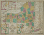 Map of the state of New York : compiled from the latest authorities