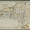 Map of the State of New York : with the latest improvements