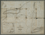 Map of the meetings constituting New York Yearly Meeting of Friends.