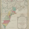 Carte nouvelle de l'Amerique angloise : contenant tout ce que les Anglois possedent sur le continent de l'Amerique septentrionale savoir le Canada, la Nouvelle Ecosse ou Acadie, les treize provinces unies qui sont: les quatres colonies de la Nouvelle Angleterre ... avec la Floride